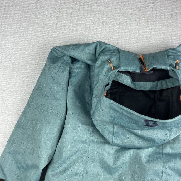Scott Outerwear Ski Jacket Women's US 2 Blue Zip Up Hooded Snowboard - Picture 12 of 16